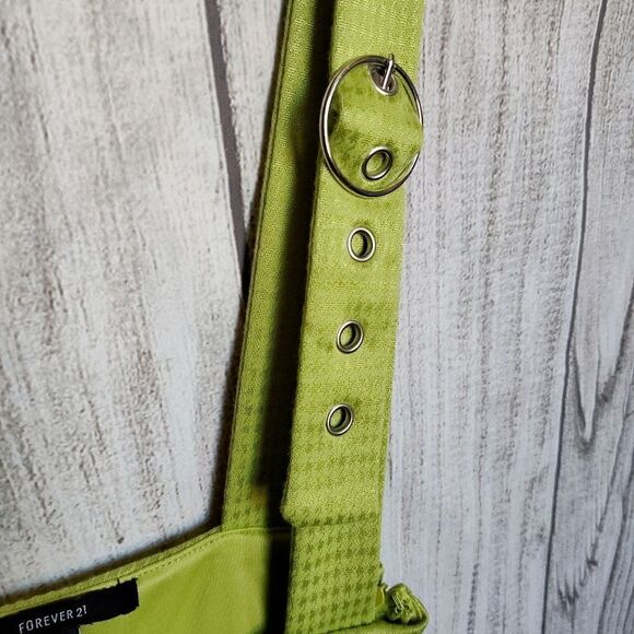 Adorable Forever 21 Checkered Suspender Skirt Size Small EUC - Picture 9 of 13